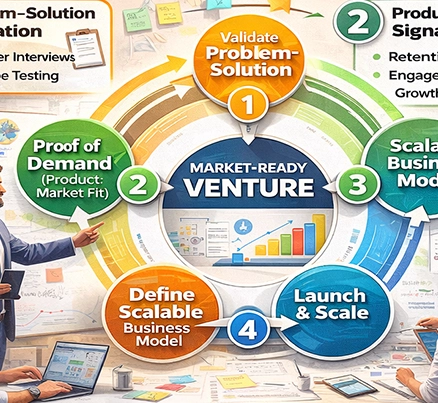 Validation, Market-fit, and Venture Structuring